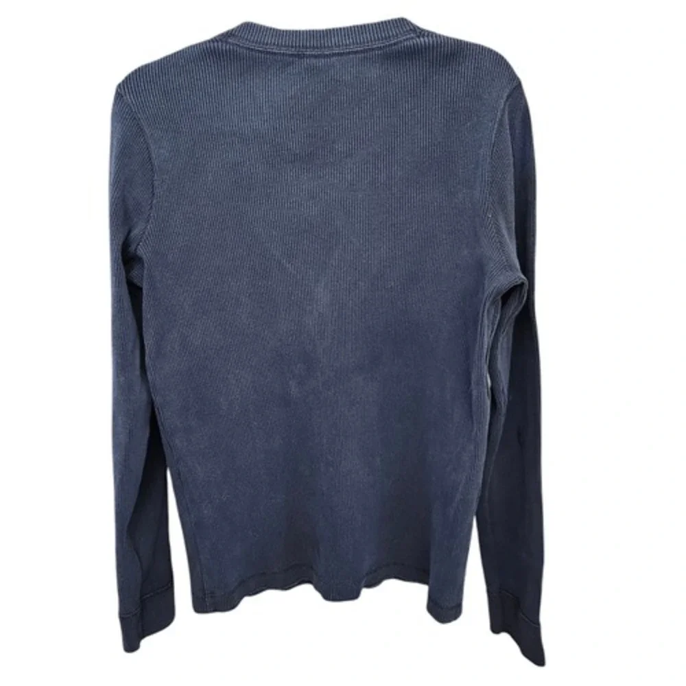 Abercrombie and Fitch Men's‎ Blue v-neck long sleeve pullover sweater Sz LG